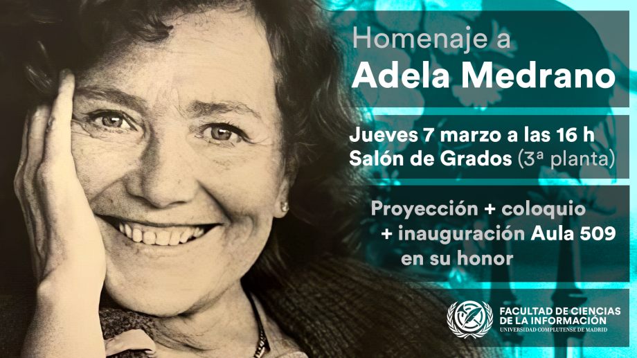 Homenaje a Adela Medrano